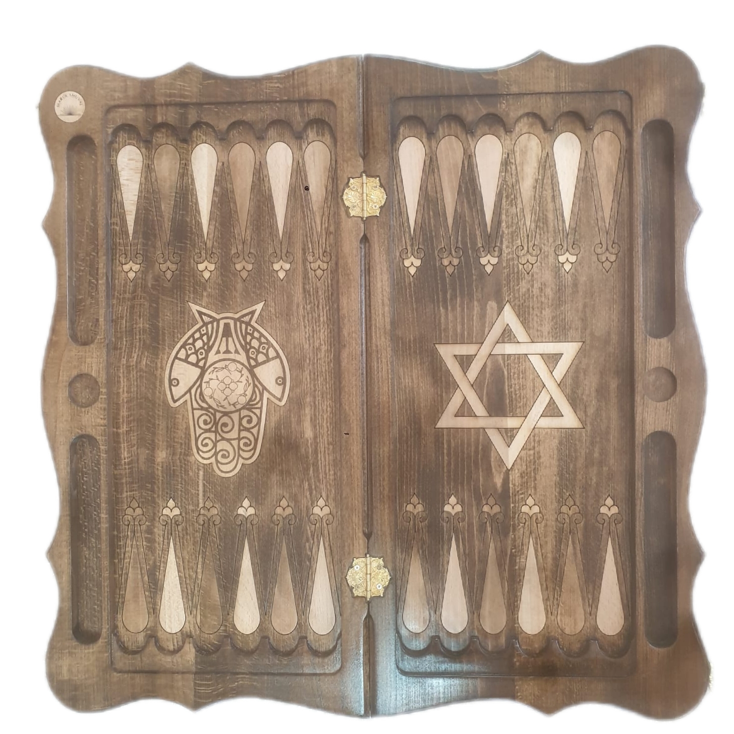 Hamsa and Star of David